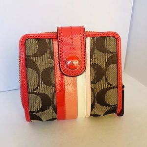 COACH leather wallet